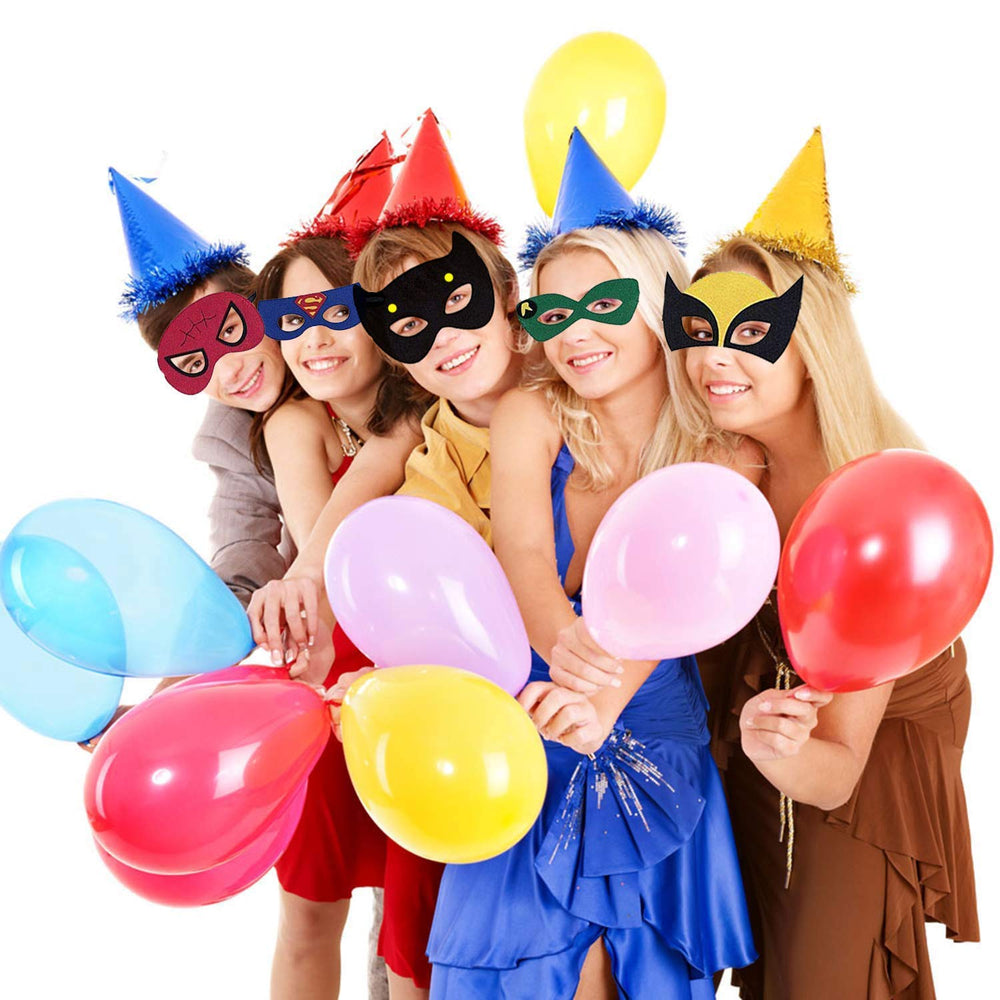 Pre-punched eye holes provide easy visibility during play with Corpower masks.