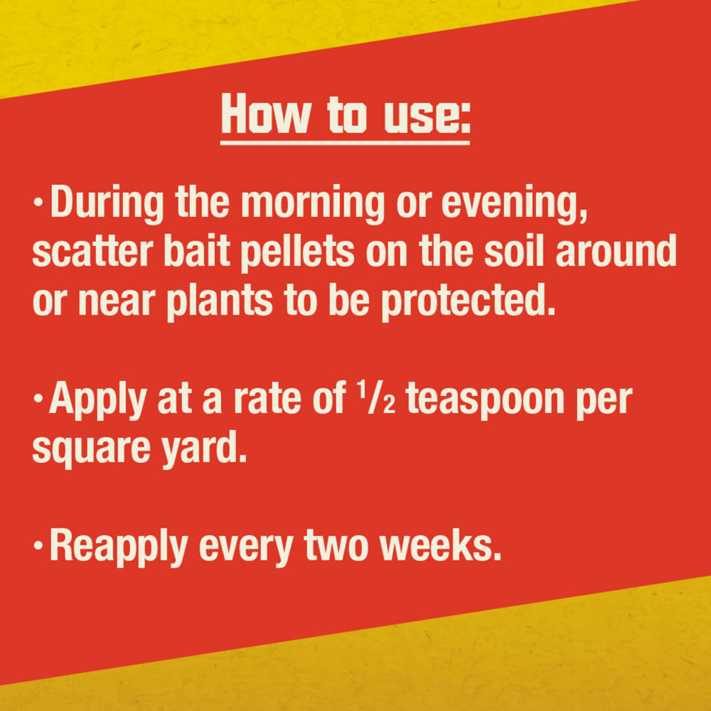 Corry's slug-snail killer remains effective after rain for continued protection