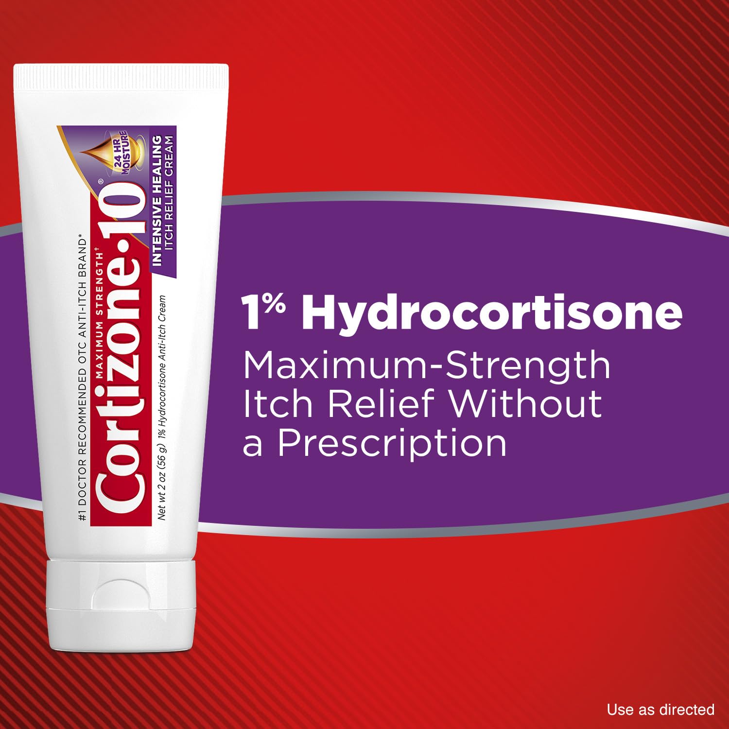 Cream being applied to forearm for quick relief