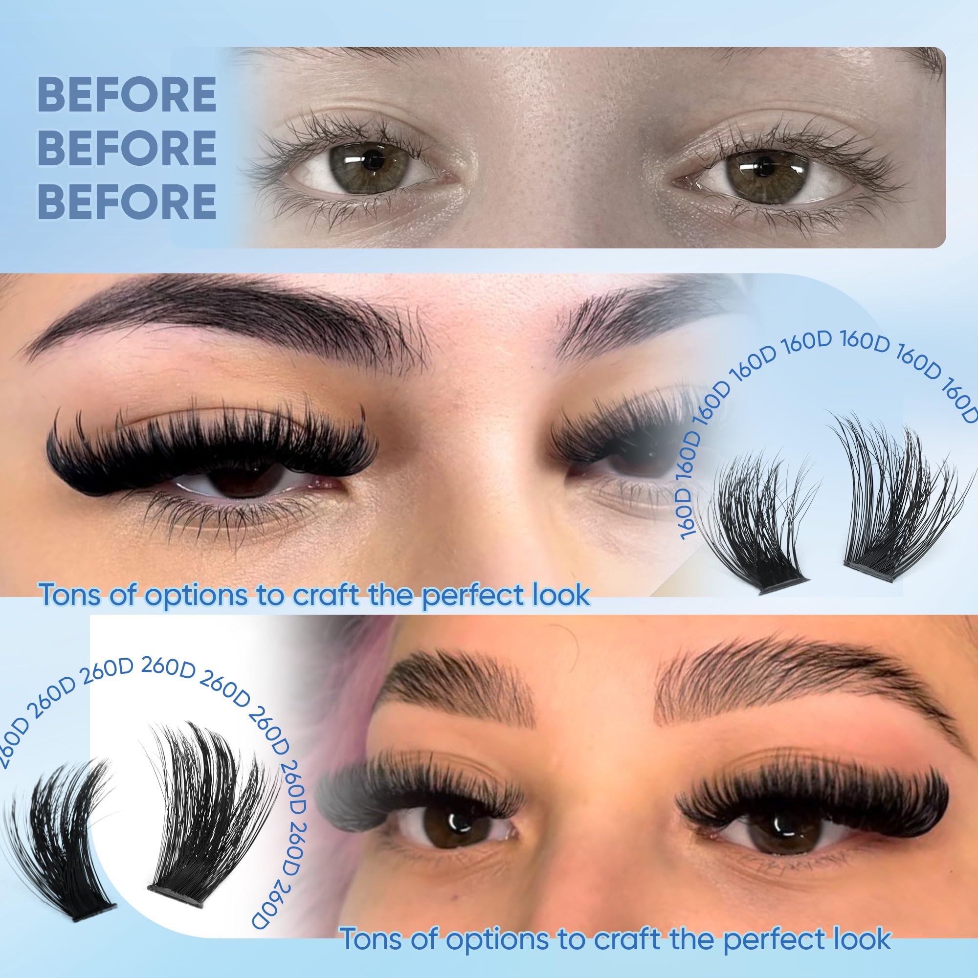 Coruscate lash bond and seal demonstrated for secure, long-lasting adhesion.
