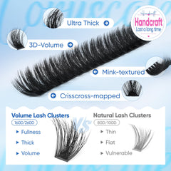 Coruscate lash tweezers shown for precise, easy placement during application.