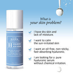 Cos De BAHA label detail emphasizes fragrance-free formula for sensitive skin.
