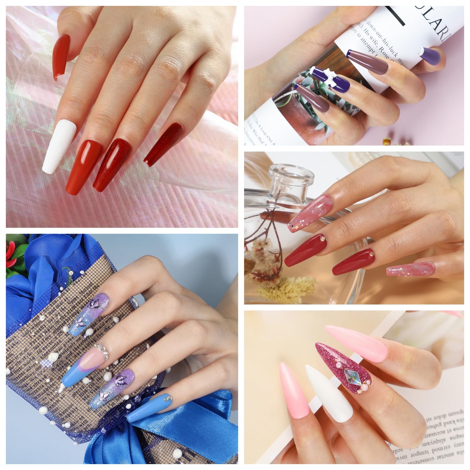 Coscelia 35-color gel polish palette offers versatile looks.
