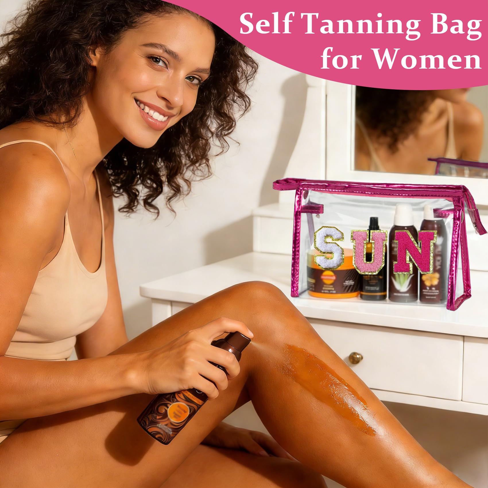 COSHAYSOO Sunscreen Bag travel companion for summer sun care on the go