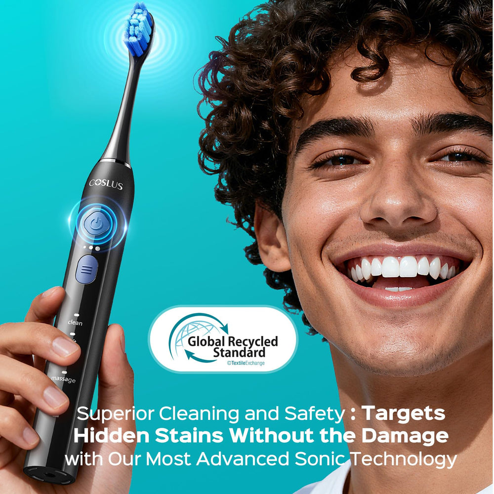 COSLUS C30 magnetic motor supports durable cleaning power for long‑term use.