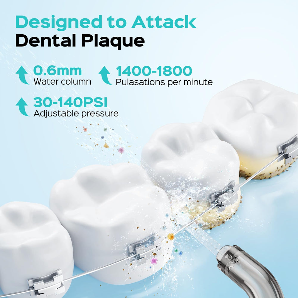 COSLUS C51 compact, lightweight design suits on-the-go oral care.