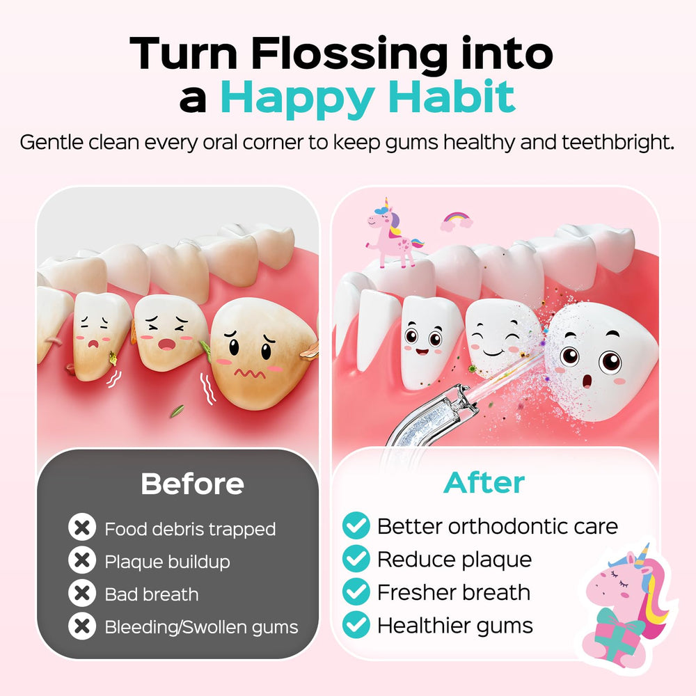 COSLUS T40 four modes tailor cleaning as teeth develop.