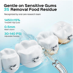 COSLUS T40 orthodontic-nozzle: targeted cleaning for braces and intricate dental areas.