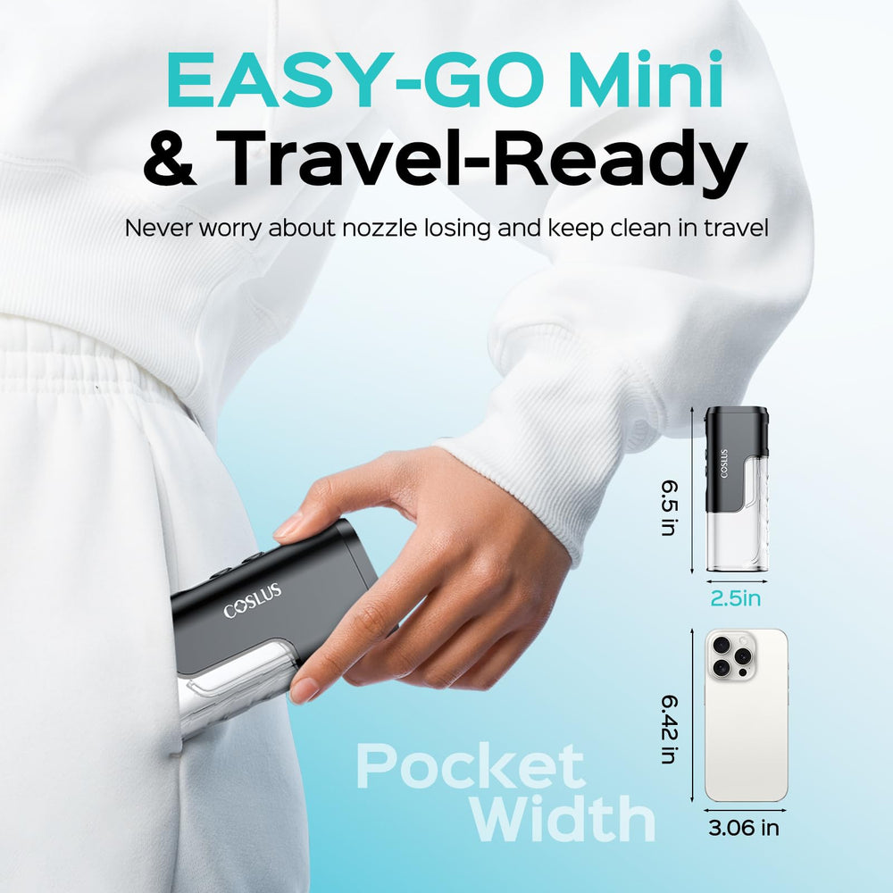 COSLUS T40 removable-tank: easy cleaning and quick refills during travel.