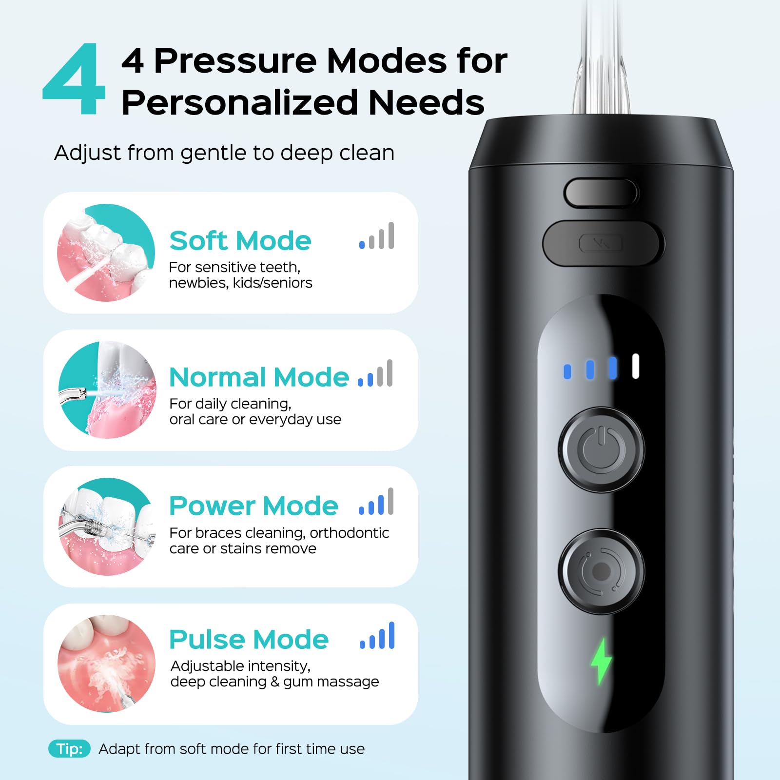 COSLUS T40 type-c-charging: quick recharges to keep you ready during trips.