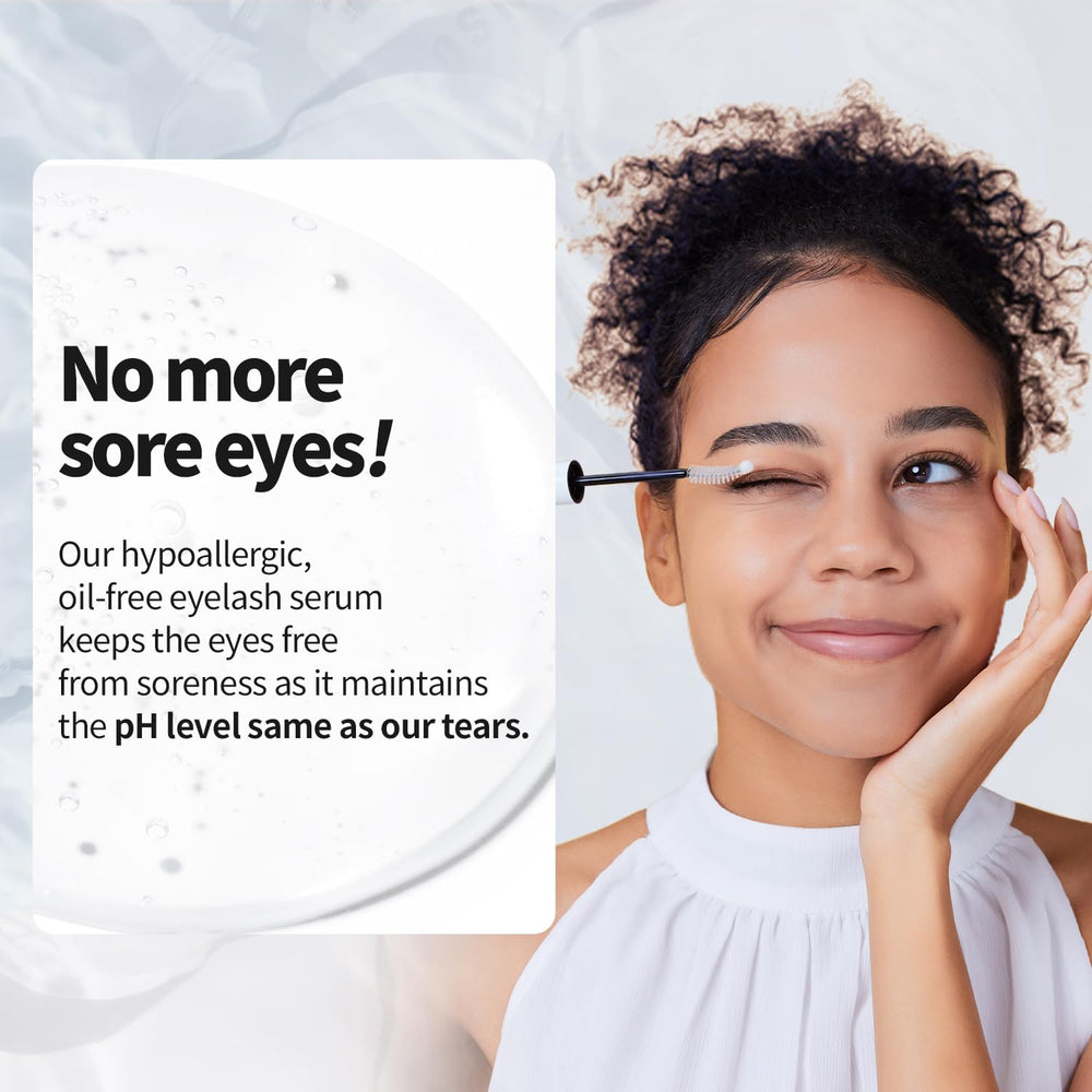 COSNORI lash-care routine with curlers for lash stability.