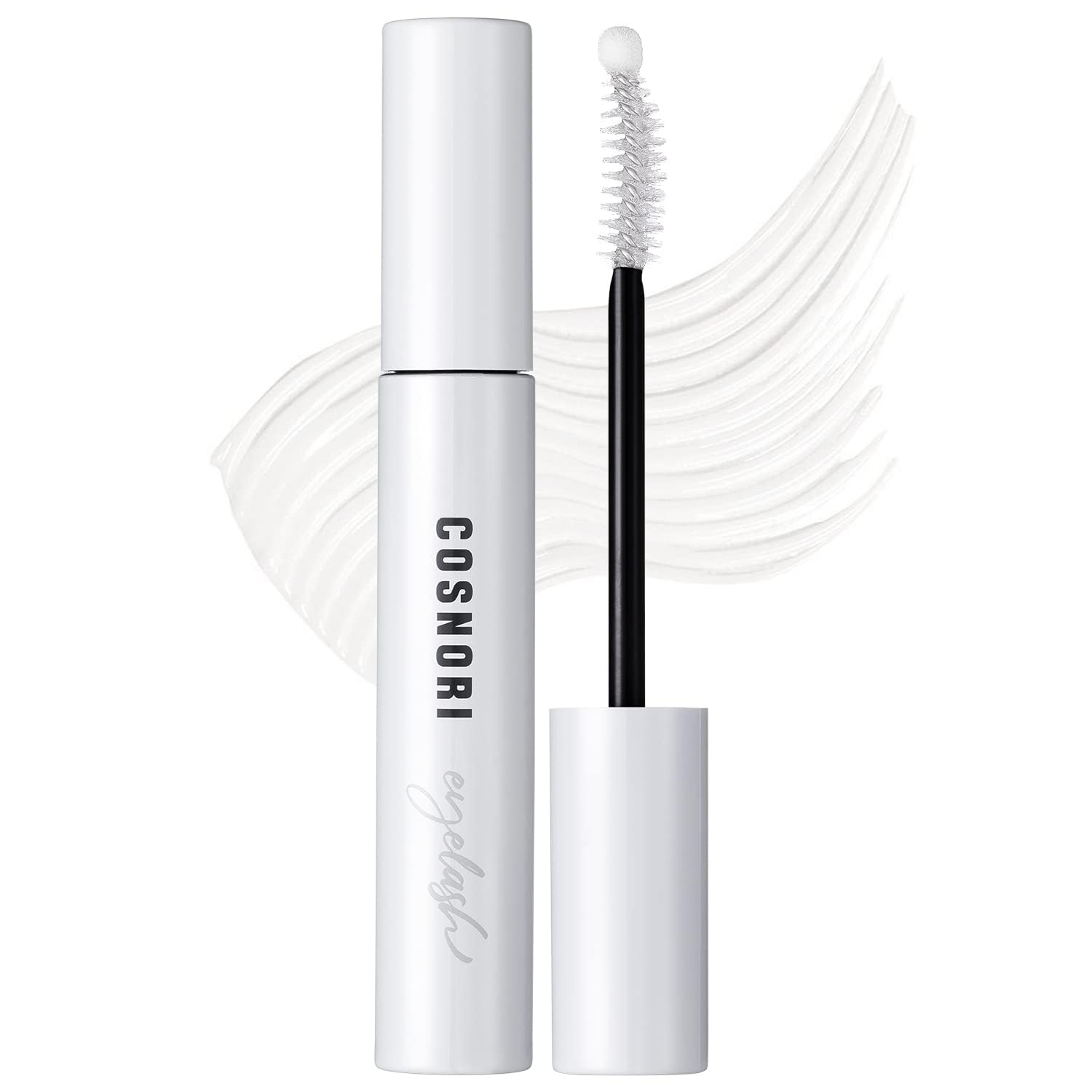 COSNORI Long Active Eyelash Serum bottle close-up for daily lash care.