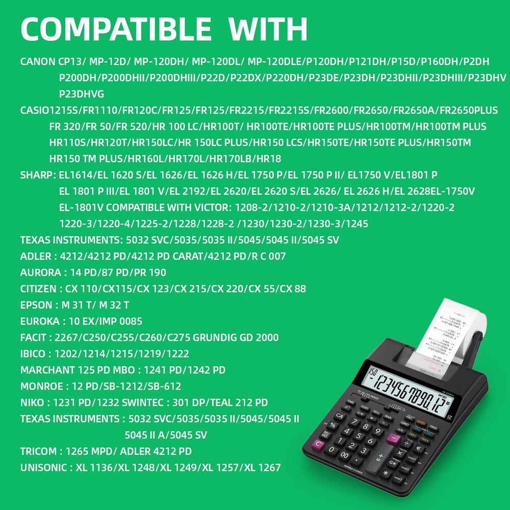 COSOB IR-40T compatible with Sharp EL-1750V and EL-1801V.