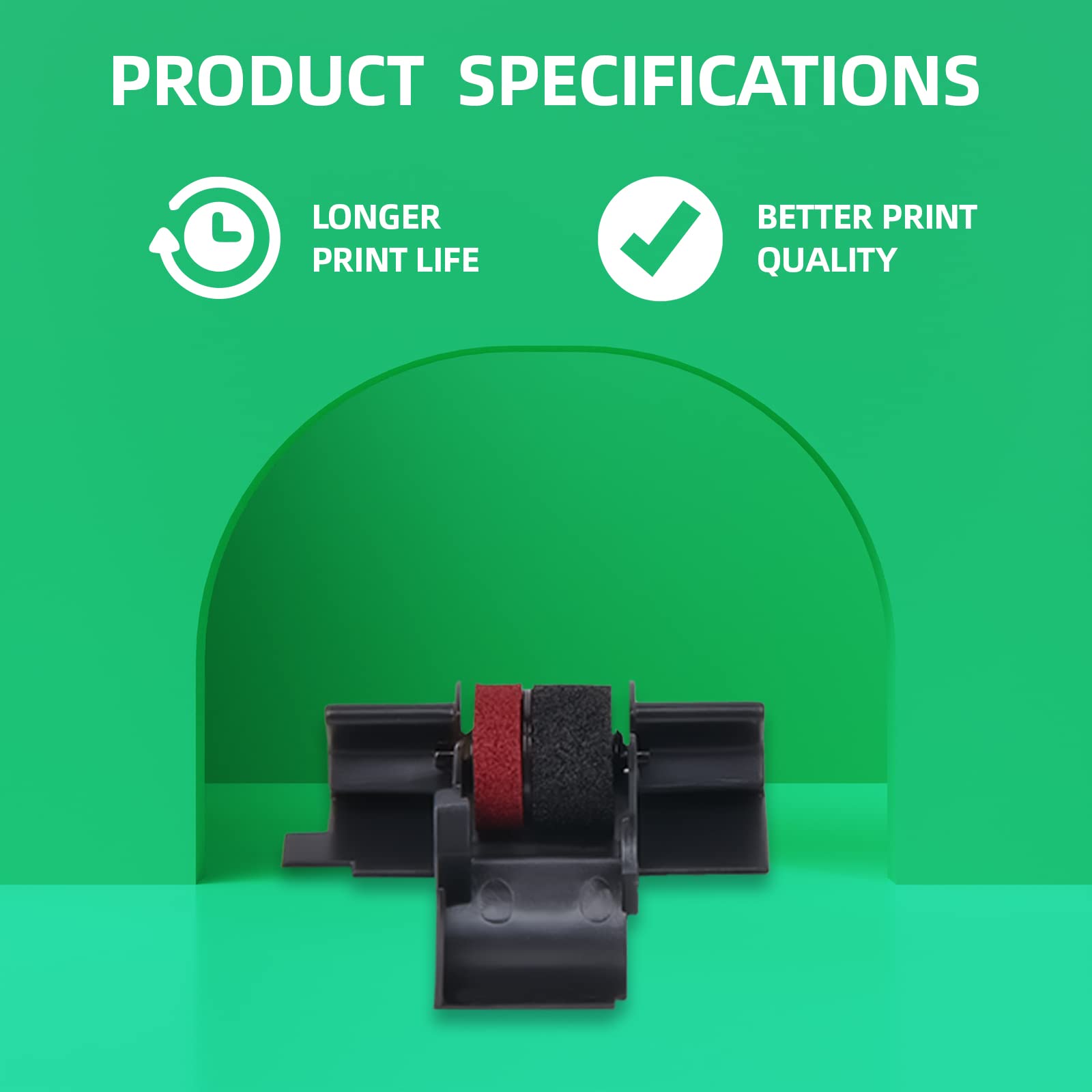 COSOB IR-40T nylon ribbon for smoother, crisper prints.