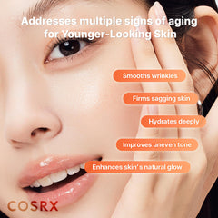 COSRX 5 PDRN Hydrogel Mask close-up texture reveals smooth gel sheet for easy application.
