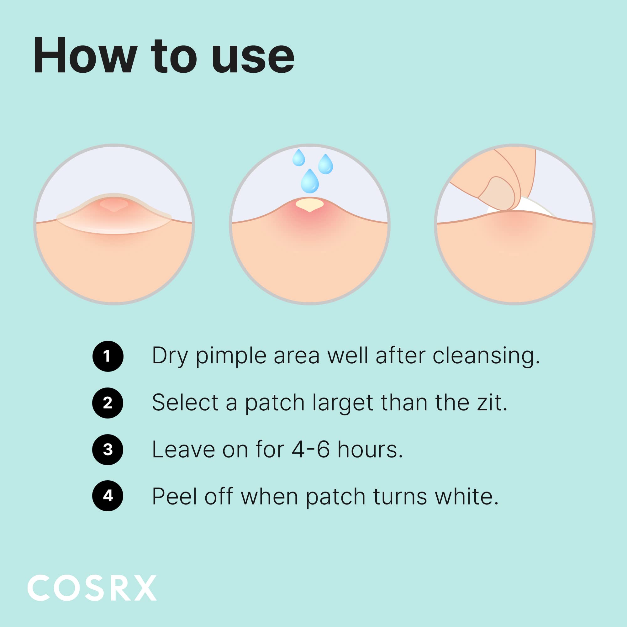 COSRX patch expiration date note reminding year month date format