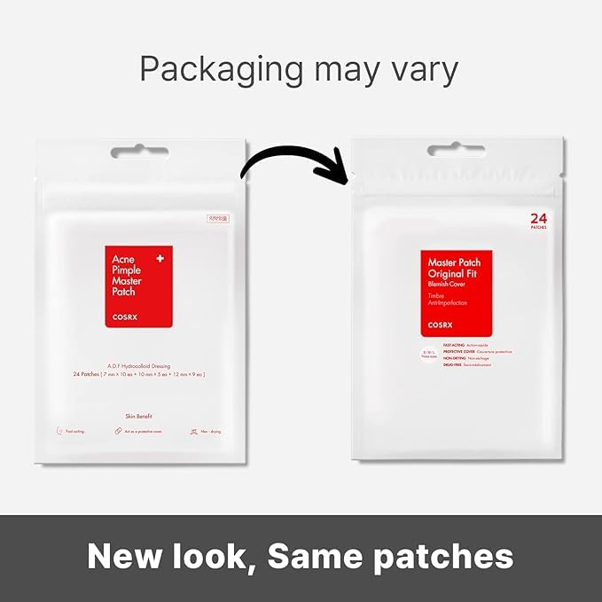 COSRX patch with hydrocolloid layer highlighting moisture seal action