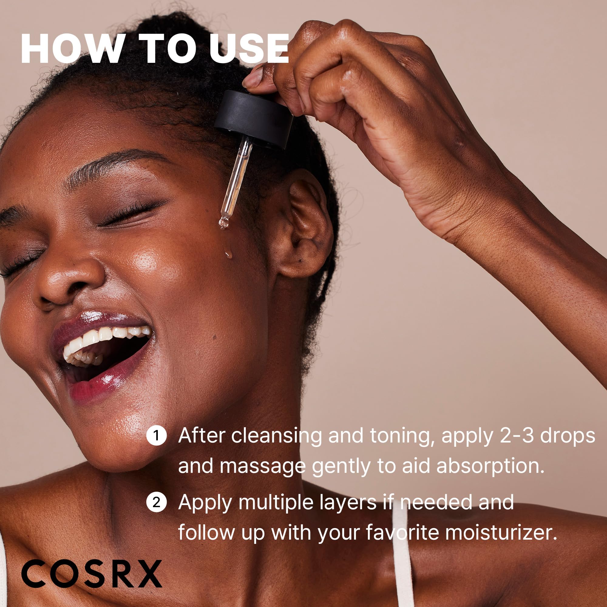 COSRX acne-prone skin-friendly formula scene suggesting gentle daily care.