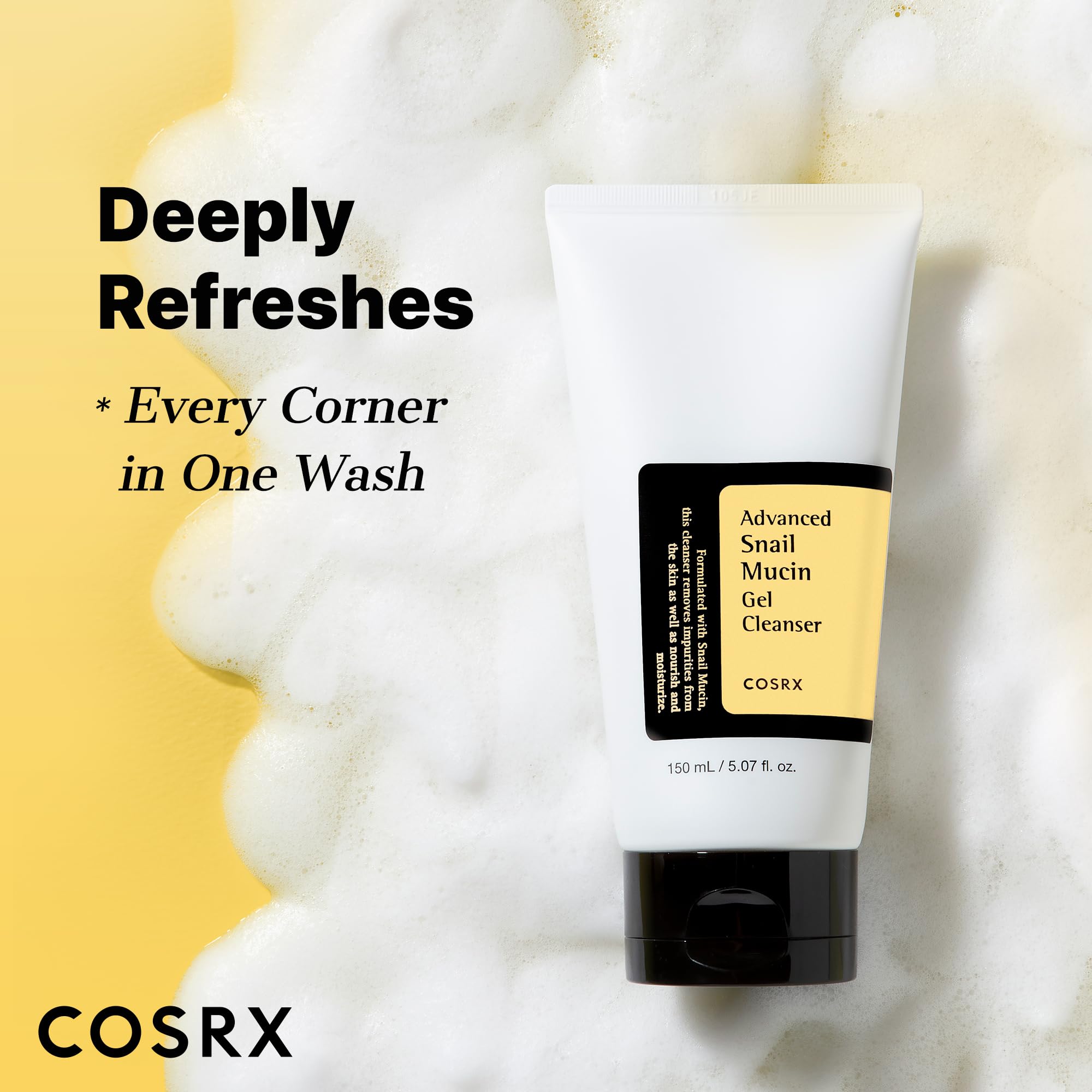 Daily routine with COSRX cleanser for refreshed skin