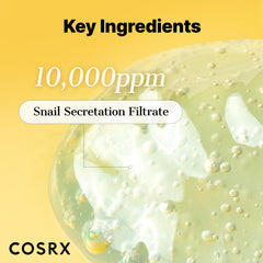 COSRX Advanced Snail Mucin Gel Cleanser foam close-up highlights mild cleansing