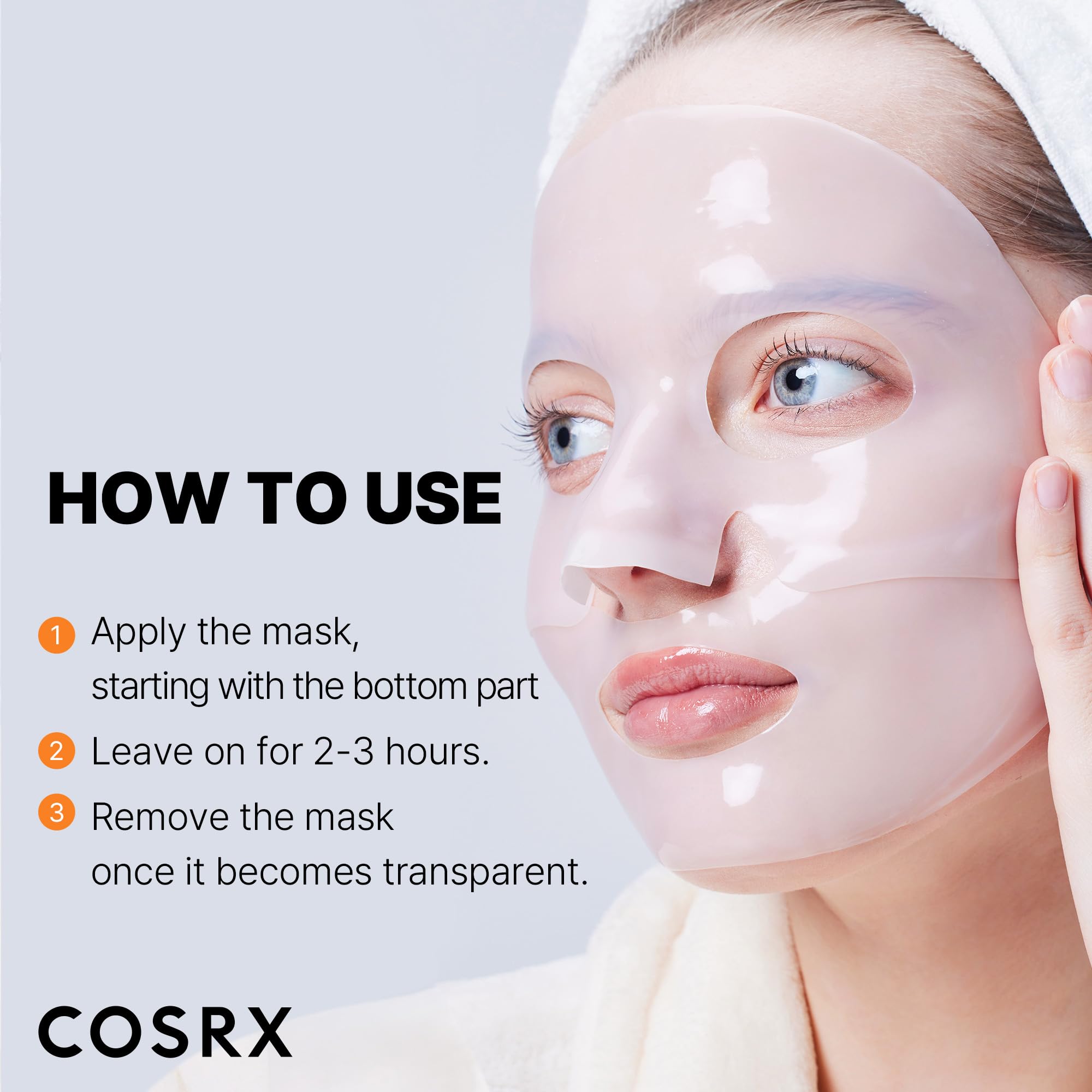 Glutathione and ferulic acid components in COSRX mask formula