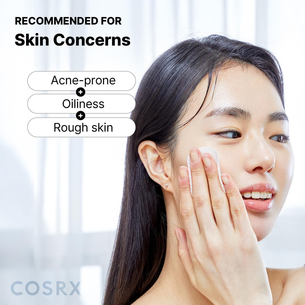 COSRX BHA 1% BHA label highlights mild exfoliation.