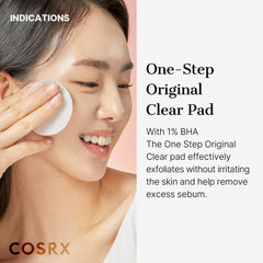 COSRX BHA Toner Pads tin close-up, compact travel-ready packaging.