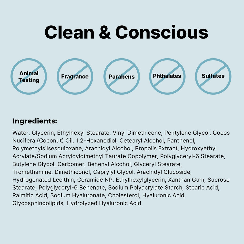 COSRX D-panthenol focus image suggests soothing, lasting hydration.