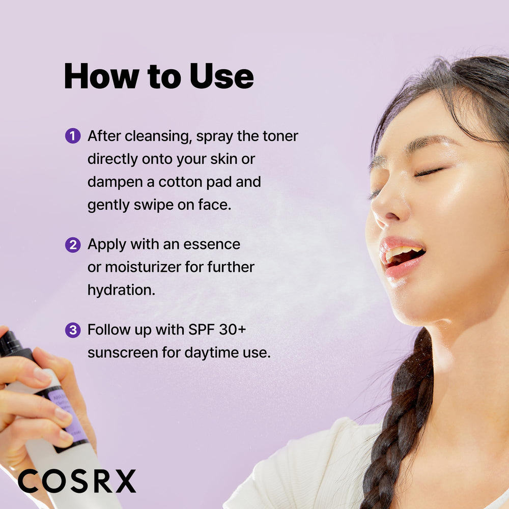 COSRX dermatologist-tested badge on packaging communicates safety