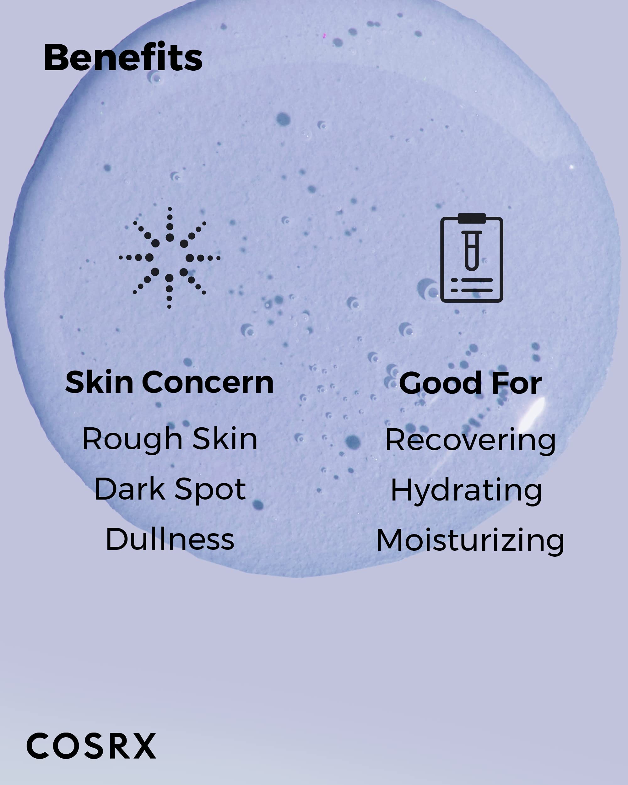 Toner held in hand from COSRX Galactomyces 95 line indicating lightweight hydration
