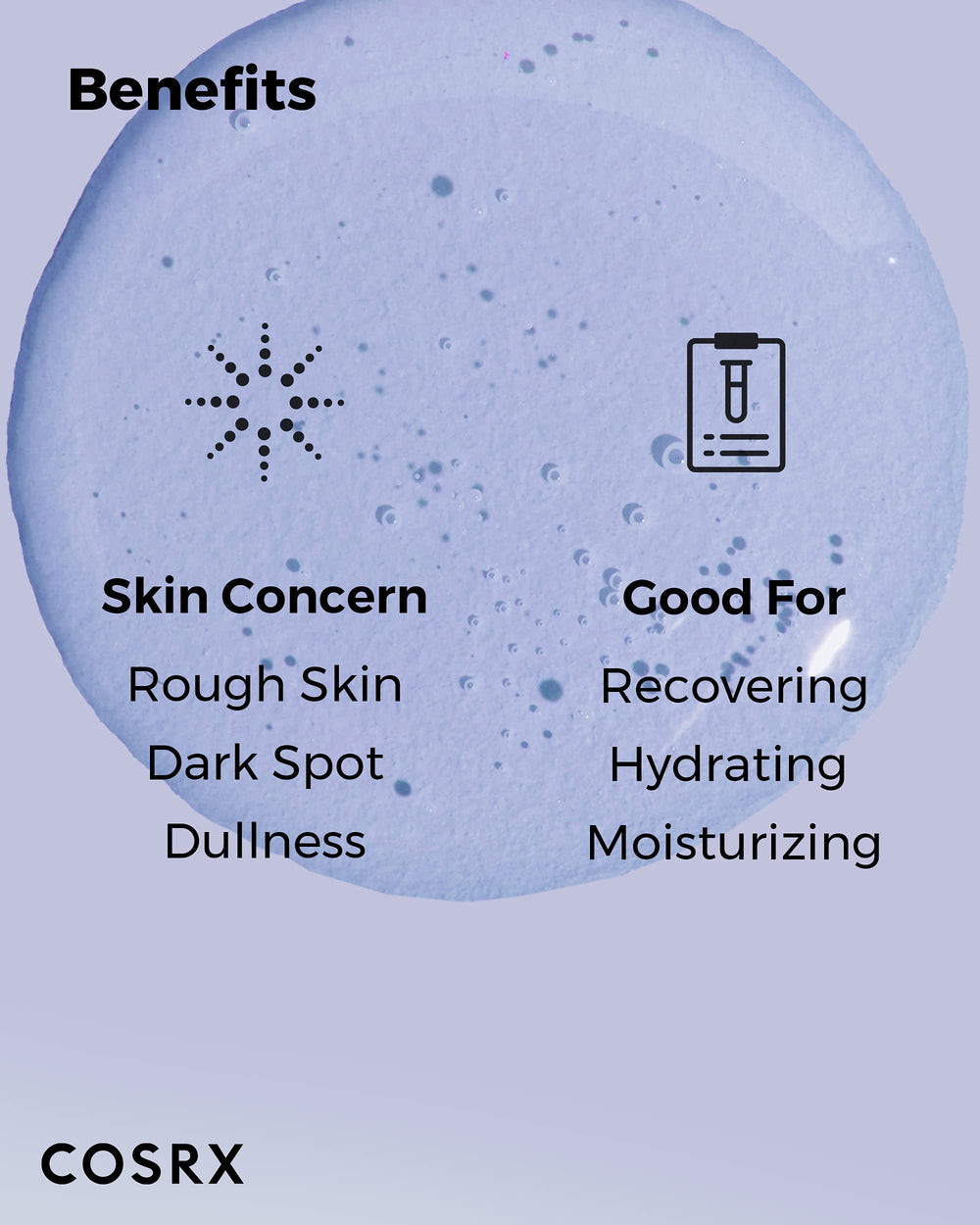 Toner held in hand from COSRX Galactomyces 95 line indicating lightweight hydration