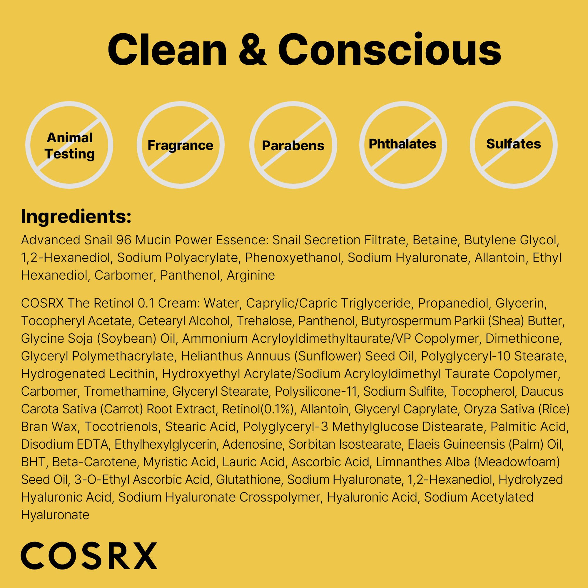 COSRX Gift set unboxing scene suggests a ready-to-share skincare gift.