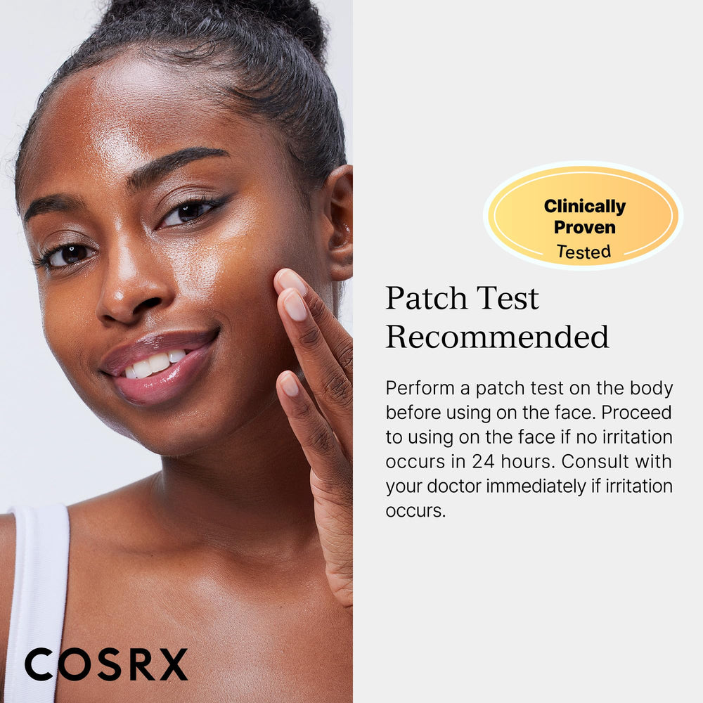 Hydration ingredients hyaluronic acid panthenol and ceramide in COSRX mask