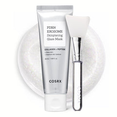 COSRX PDRN EXOSOME glaze wrap mask jar close-up for deep hydration.