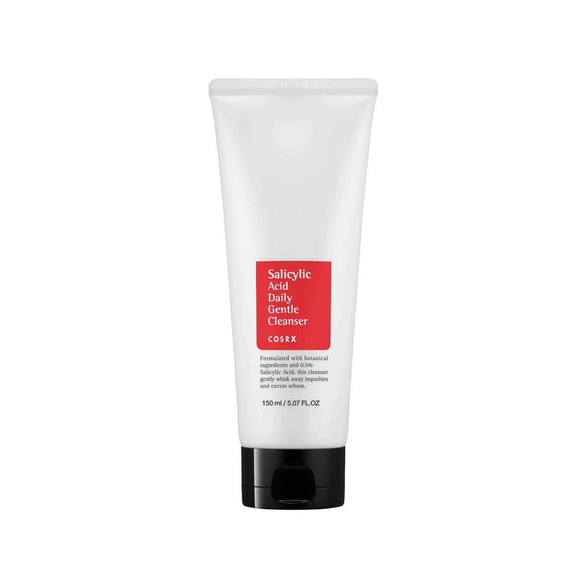 COSRX Salicylic Acid Daily Gentle Cleanser bottle for daily blemish-prone skin care.