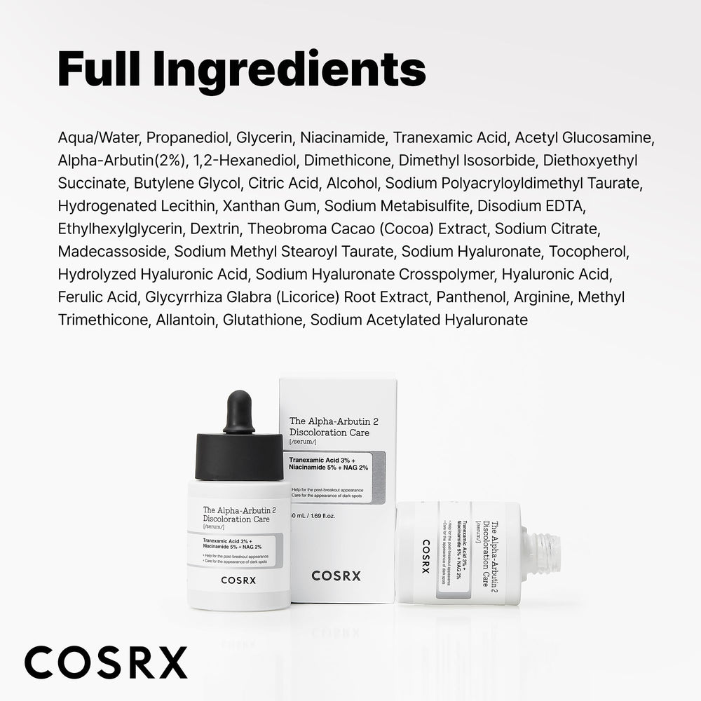 COSRX serum texture close-up demonstrates refreshing finish and hydration.