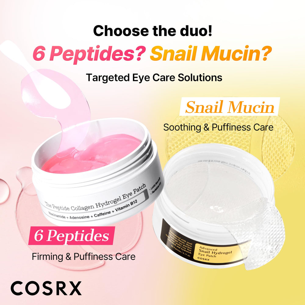 Patch test area for COSRX Snail Mucin Peptide Under Eye Cream
