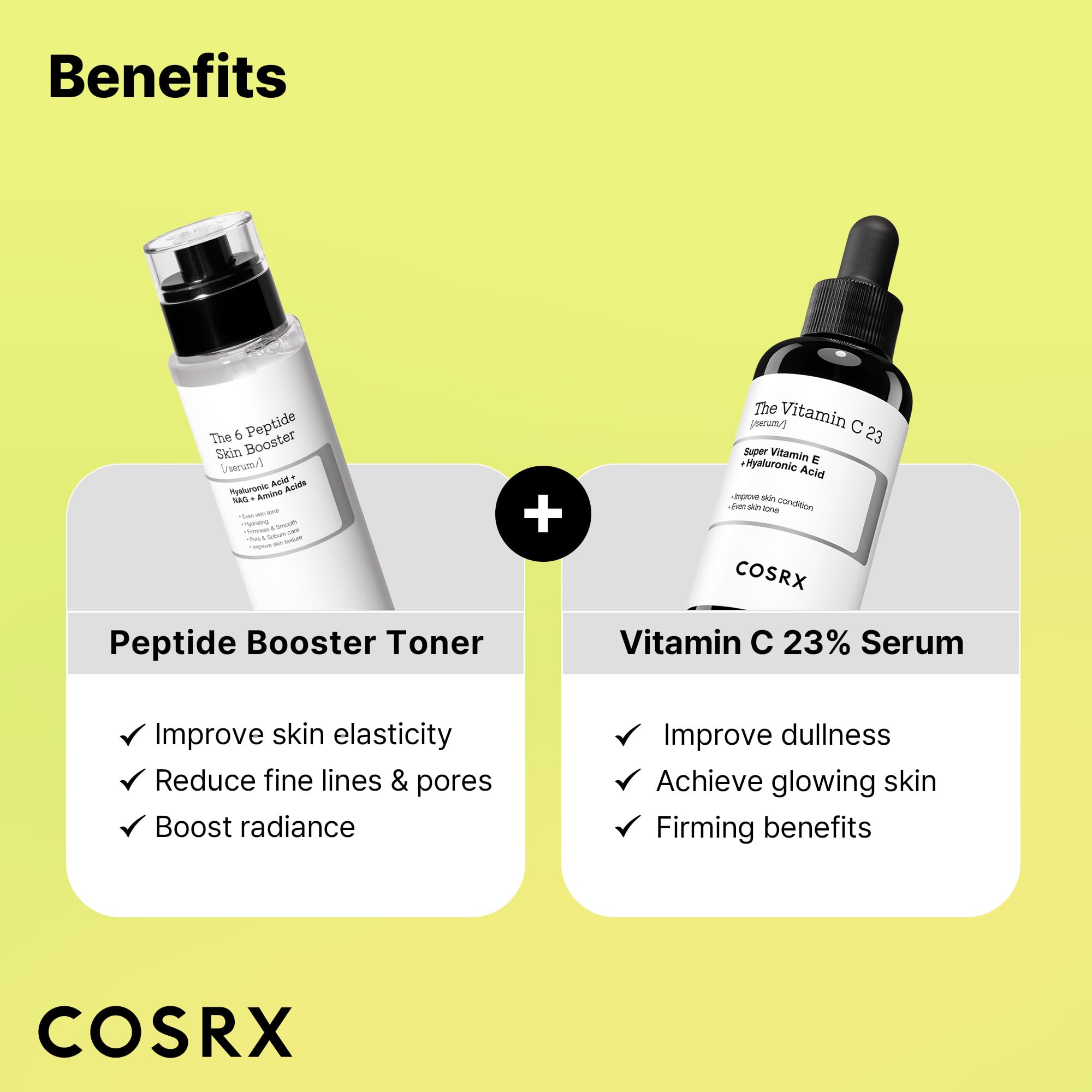 COSRX Toner bottle with drops ready for daily routine