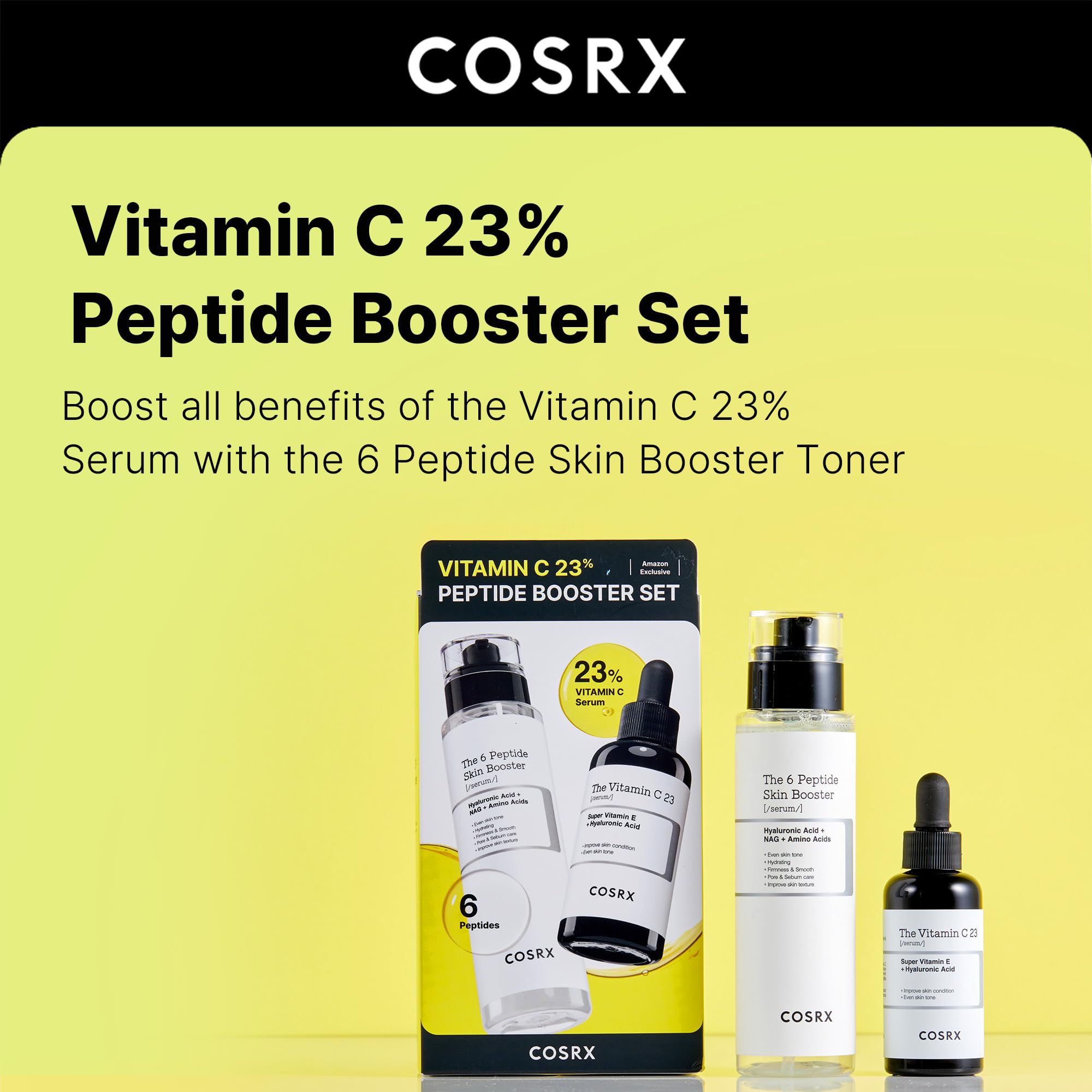 Close-up of COSRX Vitamin C 23% Serum texture for smooth, hydrated skin
