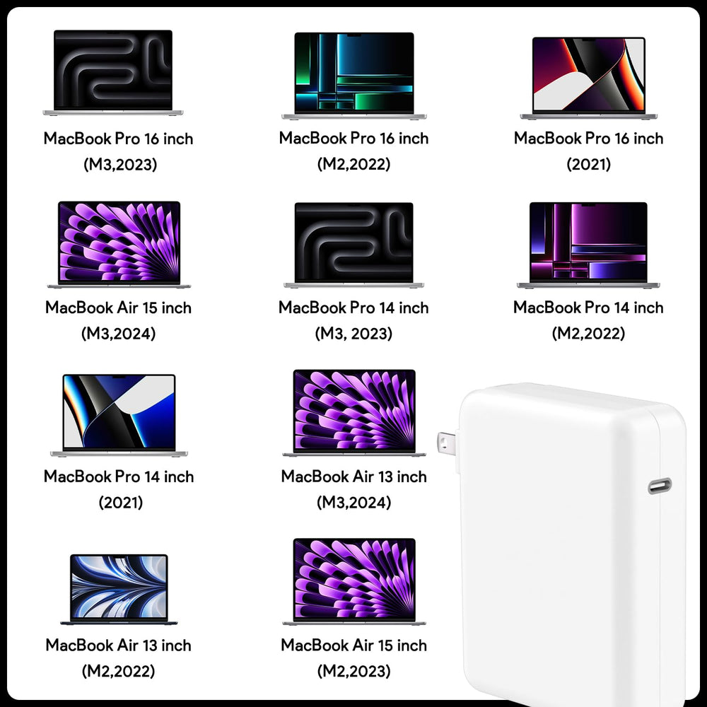 Costumebase broad compatibility with MacBook Pro and Air models.