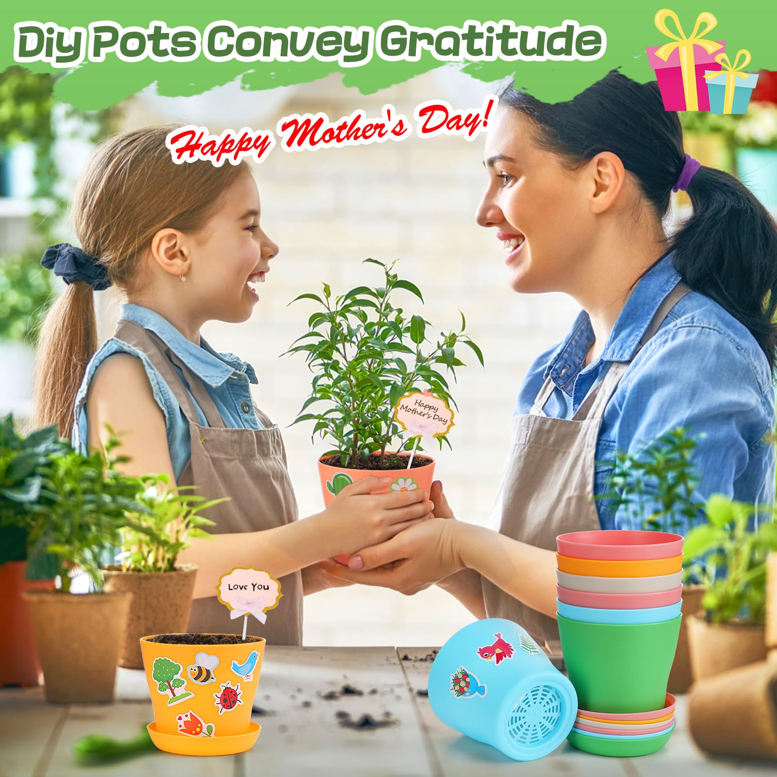 Cosweet kit ideal for earth day, birthdays, or classroom spring projects.