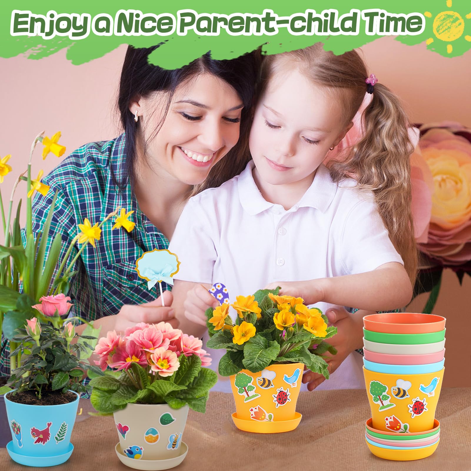 Cosweet kit helps develop fine motor skills and curiosity about plant growth.