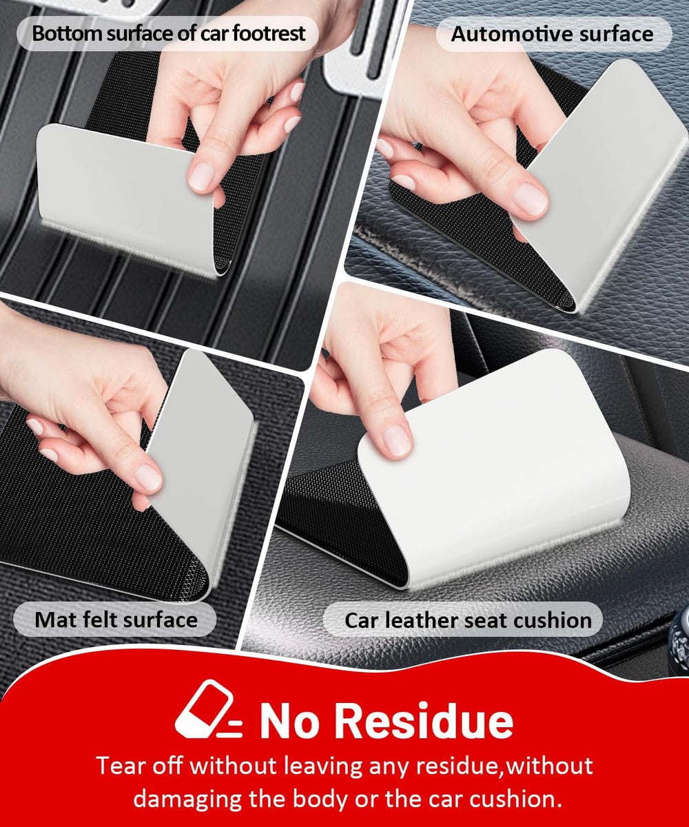 CosyGo strips attach to glass, tiles, metal, and wood surfaces
