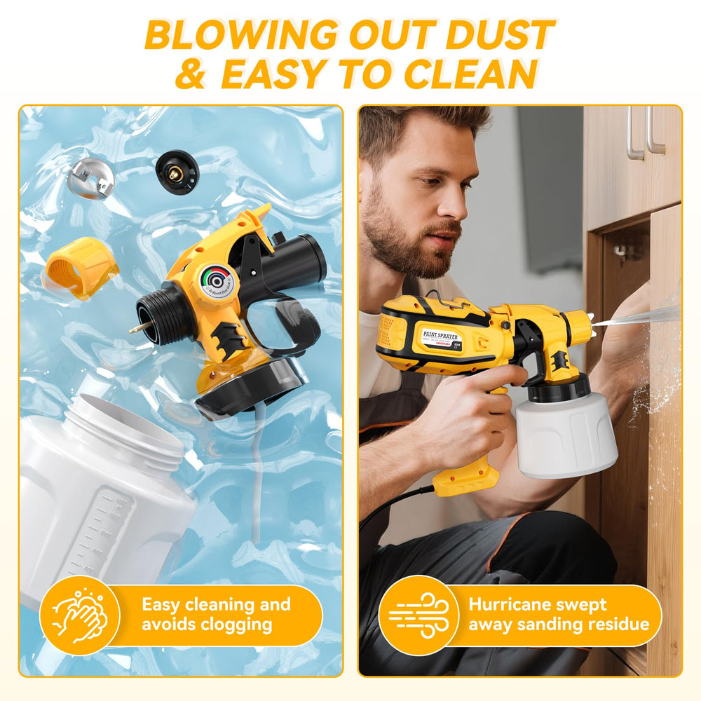 Cosyjazz 2.5mm nozzle handles thicker coatings with ease