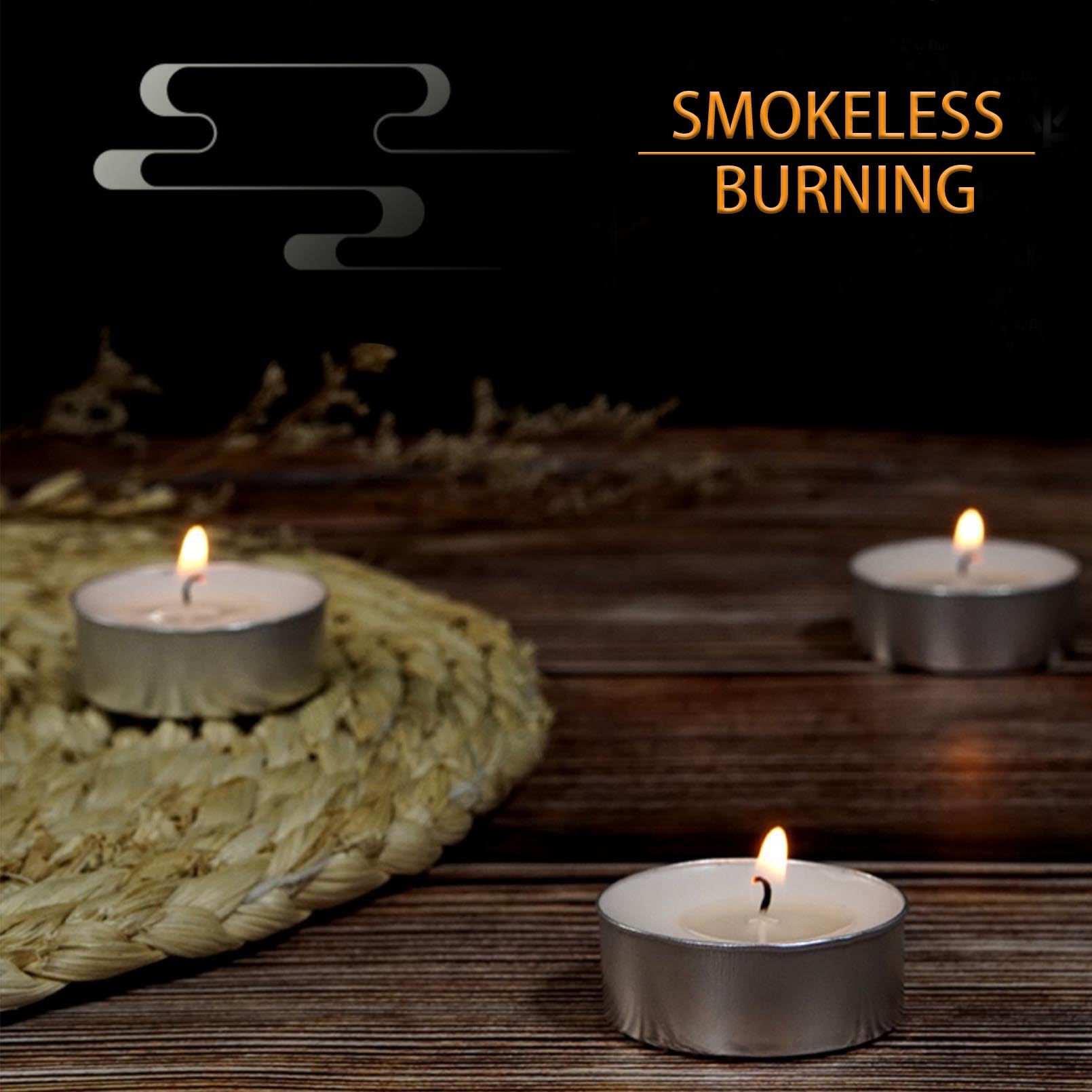 COTELEEC wedding and event decor tea lights create warm ambiance.