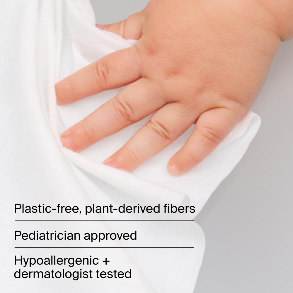 Coterie Baby Wipes Newborn-Friendly: ideal for newborns with sensitive skin.