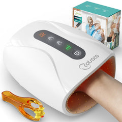 Cotsoco hand massager front view showing ergonomic grip for comfortable use.