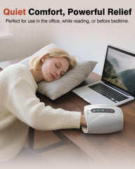 Cotsoco hand massager heating mode activates soothing warmth.