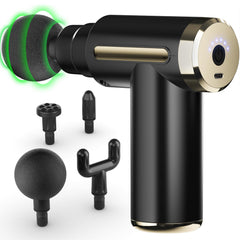 cotsoco Massage Gun Deep Tissue with 4 heads eases tight muscles after workouts