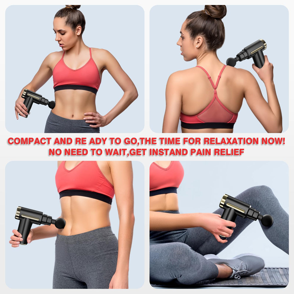 cotsoco Massage Gun ergonomic handle provides comfortable grip during sessions